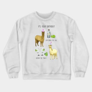 ALPACA THE TONIC Crewneck Sweatshirt